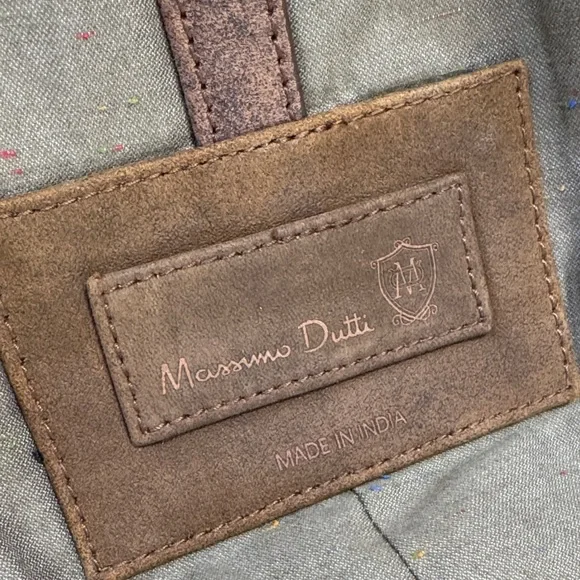 Massimo Dutti Brown Suede Jacket - Picture 3 of 7